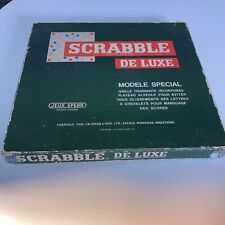 Scrabble luxe plateau d'occasion  Nouzonville