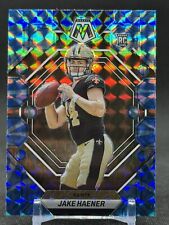 2023 Panini Mosaic Reactive Blue Jake Haener RC New Orleans Saints #325 Parallel for sale  Shipping to South Africa