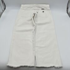 Jeans desgastado vintage Y2K masculino gasolina skate folgado corte branco 35x26" estilo JNCO comprar usado  Enviando para Brazil