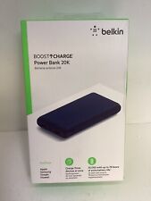 Belkin Boost Up Charge Power Bank 20000mAh azul para Apple iPhone ~ BPB012btBL ~, usado comprar usado  Enviando para Brazil