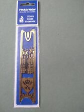 Etched brass bookmark for sale  STOCKTON-ON-TEES