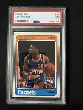 1988 FLEER BASKETBALL #38 JAY VINCENT PSA 7 for sale  Shipping to South Africa