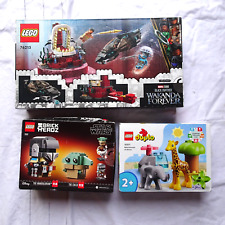 3 Unopened/Sealed Boxes of Lego / Duplo Lego 76213, 75317, 10971 for sale  Shipping to South Africa