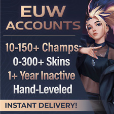 League of Legends Account EUW EUNE NA OCE All Champs Skins Lvl 30 Lol Acc Smurf segunda mano  Embacar hacia Argentina