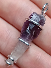 Amethyst sceptre pendant for sale  LEEDS