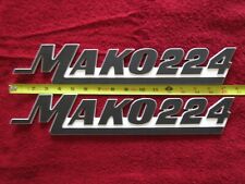 Mako boat emblems for sale  Shipping to Ireland