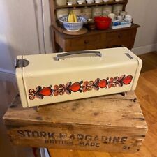 Vintage Brabantia Cream & Red Floral Crackers / Biscuits Storage Tin – Kitchenal, used for sale  Shipping to South Africa