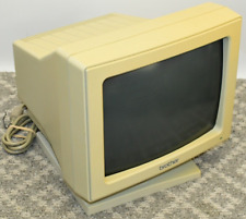 Pantalla de monitor vintage Brother CT-1050 pantalla CGA con cables procesador de textos de 12, usado segunda mano  Embacar hacia Argentina