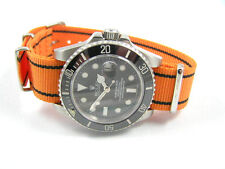 Pulseira de relógio ORANGE NATO® para mergulhadores Citizen Eco Drive Aqualand Watch 20 mm, usado comprar usado  Enviando para Brazil