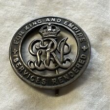 silver wound badge for sale  WOODHALL SPA