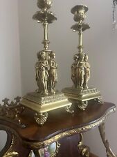 Antique pair candlestick for sale  Paramus