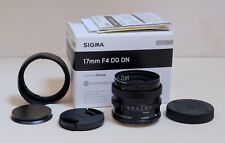 Sigma 17mm dn for sale  WATFORD
