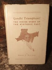 ¡Gandhi triunfante! The Inside Story of the Historic Fast Firmado 1a Edición segunda mano  Embacar hacia Mexico