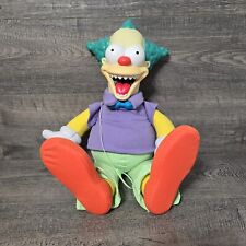 Krusty the Clown Talking Doll Simpsons Playmates Treehouse of Horror 2001 TESTED for sale  Shipping to South Africa