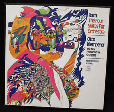 Otto Klemperer-Bach-Four Suites For Orchestra-Angel SB 3763-Vintage '78 2-LP Box for sale  Shipping to South Africa