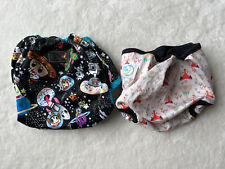 Lot Of 2 Diaper Covers Shells One Size Rumparooz Tokidoki Space Print, Other Fox for sale  Shipping to South Africa