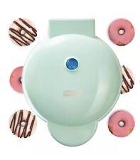 Dash Express Mini Donut Maker Aqua Color Non-Stick - New for sale  Shipping to South Africa