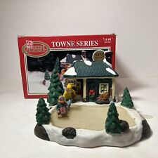 Casa de Natal de porcelana Dickens Collectables Towne Series aluguel de skate  comprar usado  Enviando para Brazil