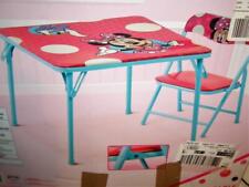 Juego de mesa plegable de metal y silla acolchada Disney Minnie Mouse Junior *NUEVO en caja*, usado segunda mano  Embacar hacia Argentina