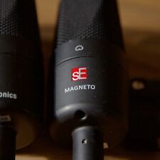 2x sE Electronics Magneto Studio Capacitor Microphone RARE - e.g. for podcast for sale  Shipping to South Africa