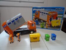 Playmobil camion poubelle d'occasion  Saint-Aubin