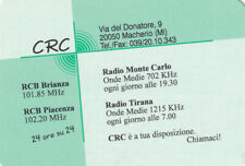 Calendarietto crc radio usato  Portocannone