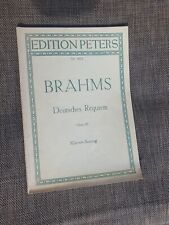 Klaviernoten brahms requiem gebraucht kaufen  Walddorfhäslach