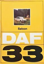 Daf brochure 1972 d'occasion  Expédié en Belgium