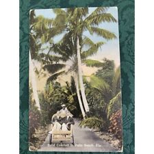 Cartão postal Solid Comfort Palm Beach Flórida 1916 Columbia máquina cancelar , usado comprar usado  Enviando para Brazil