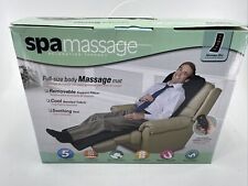 Tapete de massagem SpaMassage corpo inteiro com calor calmante comprar usado  Enviando para Brazil