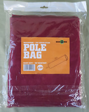 NOS Heavy Duty Burgundy Awning Tent Pole Storage Bag 145cm x 25cm BAGSUNEE JL-04 for sale  Shipping to South Africa
