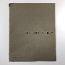 Leaflet leach pottery for sale  HOOK