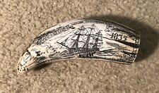 Scrimshaw whale tooth for sale  Clearwater