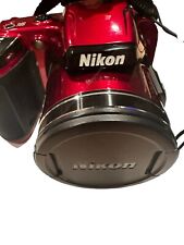 Usado, Câmera Digital Compacta Nikon Coolpix L810 16.0MP Opt Zoom 26x CANDY APPLE VERMELHA comprar usado  Enviando para Brazil