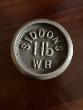 Vintage siddons weight for sale  WESTON-SUPER-MARE