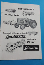 Pubblicita 1957 trattrice usato  Roma