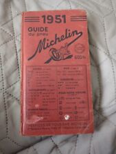 Guide michelin 1951 d'occasion  Bidart