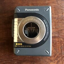Reproductor de casete negro Panasonic RQ-P35 XBS sistema de parada de audio probado segunda mano  Embacar hacia Argentina