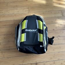 Babolat Tennis Racket Backpack Bag Aero Prodrive Nadal Yellow Black  for sale  Shipping to South Africa