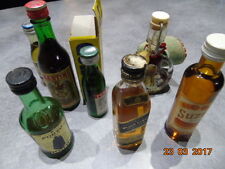 Lot de 7 mignonettes Ricard, Suze, Pernod & boite, Martini, J. Walker, Sandeman d'occasion  Fleurance