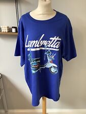 Lambretta blue shirt for sale  WELLINGBOROUGH