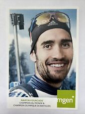 Autogrammkarte biathlon martin gebraucht kaufen  Deutschland