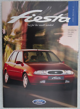 Ford fiesta brochure for sale  BOURNEMOUTH