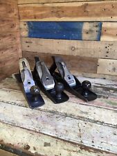 Vintage No 6, No 5 1/2 & No 5 Record Woodworking Planes Shed Workshop for sale  Shipping to South Africa