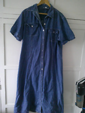 denim dungaree dress for sale  UK