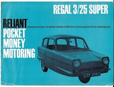 Reliant regal 1965 for sale  UK