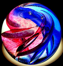 Art glass paperweight for sale  Shipping to Ireland