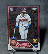 Michael Harris II Rookie RC 2023 Topps Chrome Baseball Card #79 Atlanta Braves for sale  Shipping to South Africa