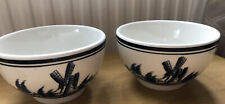 Pair delftware dishes for sale  CHESTERFIELD
