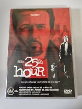 25th Hour (DVD 2004) Edward Norton, Philip Seymour Hoffman región 4 nx58 segunda mano  Embacar hacia Argentina
